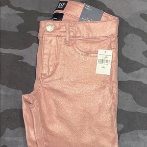 Girls Sequin Pink Pants - Kids Size 7